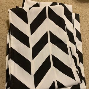Chevron curtains